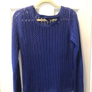 Ana Blue Knit Sweater